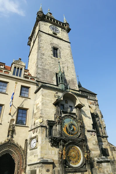 Astronomische Uhr, Prag (Tschechische Republik)) — Stockfoto