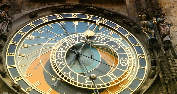 Ρολόι της Πράγας — Φωτογραφία Αρχείου