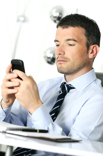 Businessman is calling Stock Picture
