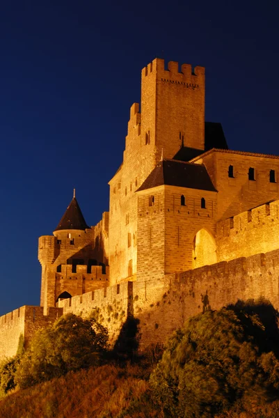 カルカソンヌの中世の城塞 — ストック写真