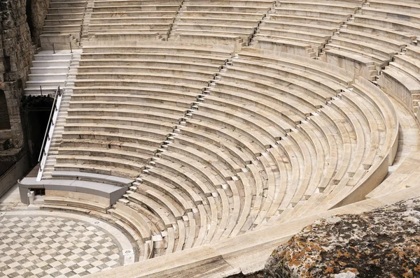 Antic teatern i Aten — Stockfoto