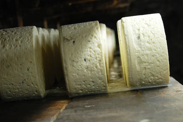 Französischer Roquefort-Käse — Stockfoto