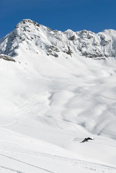 Vintern Alperna — Stockfoto
