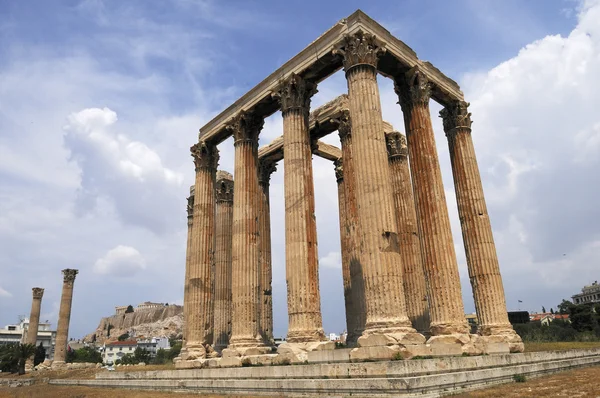 El Templo de Zeus, Atenas . — Foto de Stock