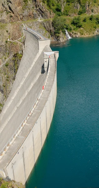 Gittaz 댐, 사 보이 호텔 프랑스 — 스톡 사진