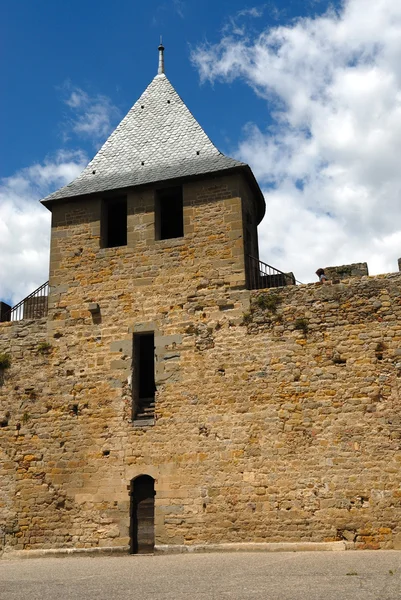 Carcassonne castel, Francia — Foto de Stock