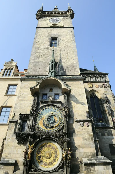 Астрономические часы, Прага (Чешская Республика) ) — стоковое фото