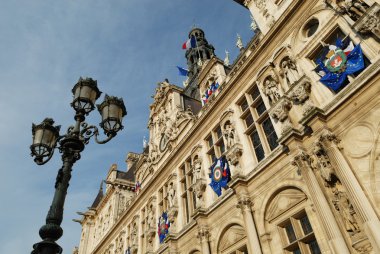 Paris - the City Hall clipart