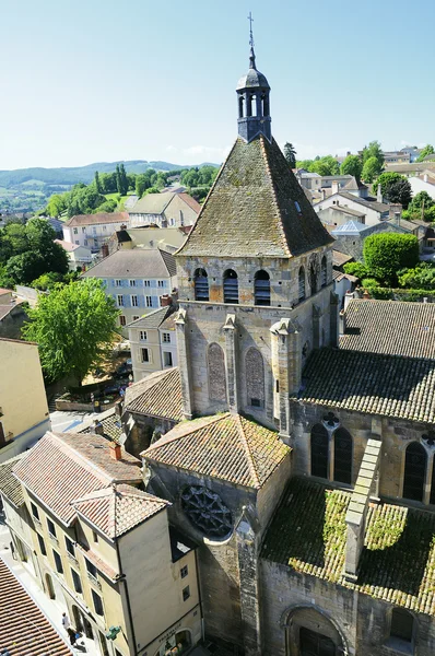 Cluny의 수도원 — 스톡 사진