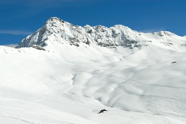 Alpi in inverno — Foto Stock