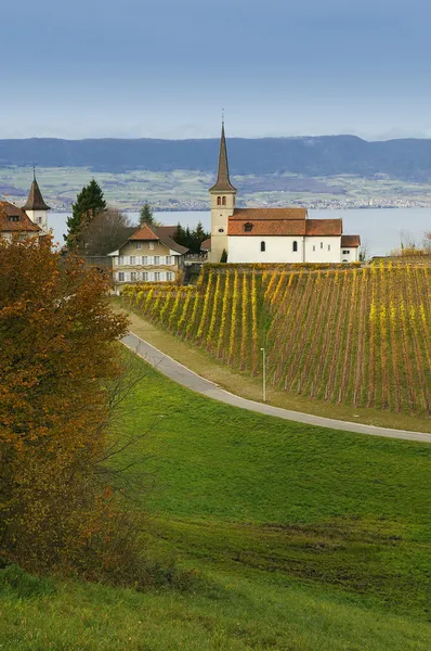 Neuchâtelsjön — Stockfoto
