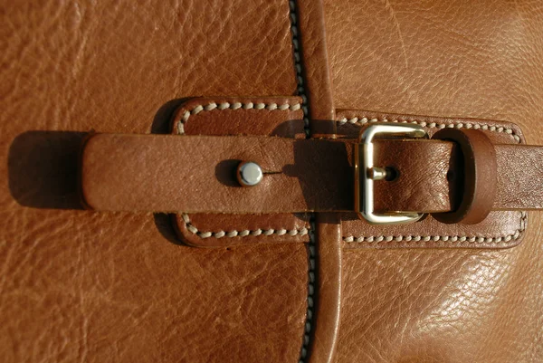 stock image Leather bag