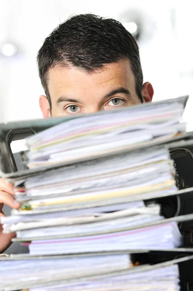 Busy man — Stock Photo, Image