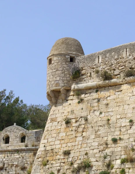 stock image Rethymnon Fort Wall