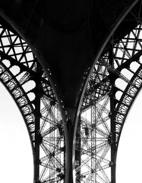 Eiffel Tower Structure Stock Photo