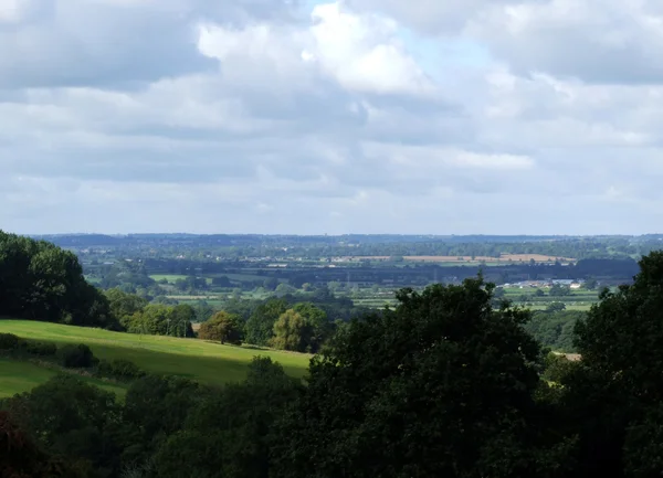 Wiltshire Fields View — Stockfoto