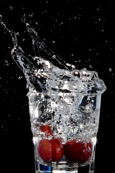 Glas vand - Stock-foto