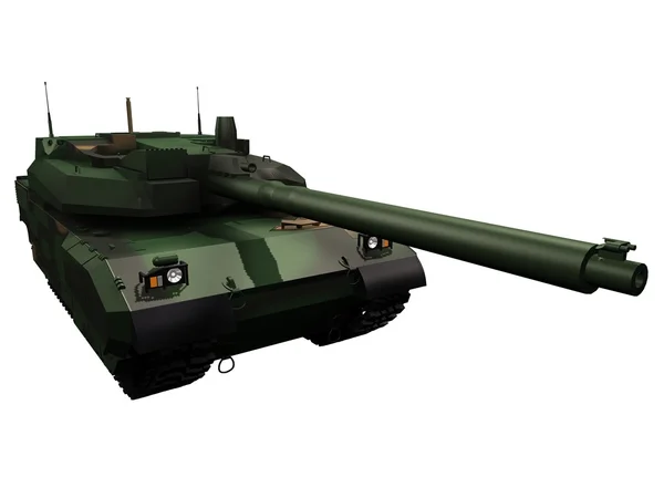 고립 된 육군 탱크. — 스톡 사진