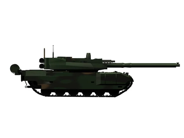 Izole bir ordu tank. — Stok fotoğraf