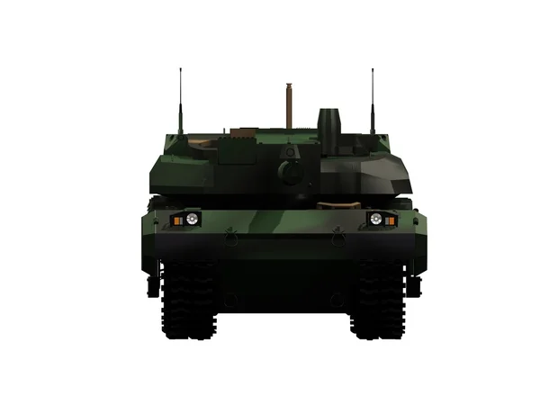 Izole bir ordu tank. — Stok fotoğraf
