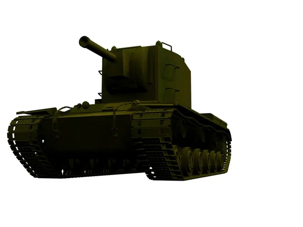 Armáda tank izolovaný. — Stock fotografie