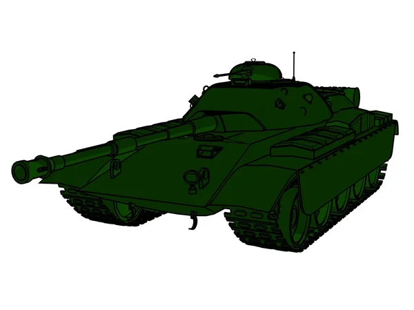 Танкової армії — стокове фото