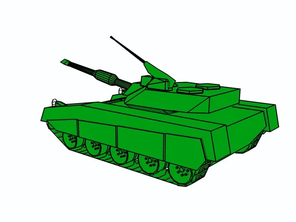 陆军坦克 — 图库照片