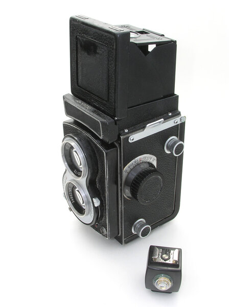 Камера на белом фоне
.