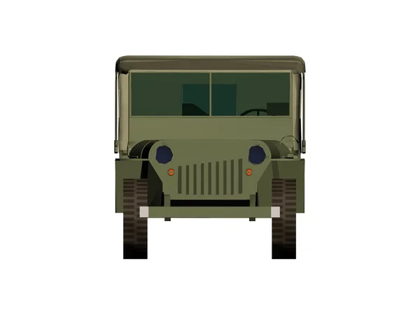 A old style car in the second world war for stratocracy . — Stock Photo, Image