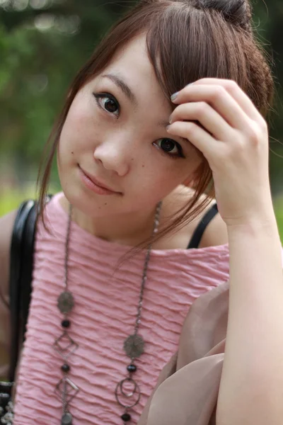 Báječná asijská žena — Stock fotografie