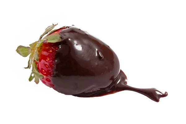 Căpșuni în ciocolată — Fotografie, imagine de stoc