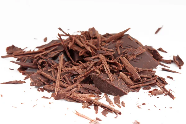 Kıyılmış çikolata — Stok fotoğraf