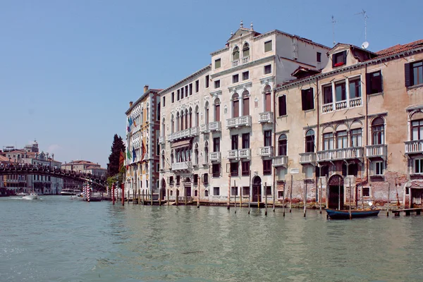 在意大利威尼斯运河 — 图库照片