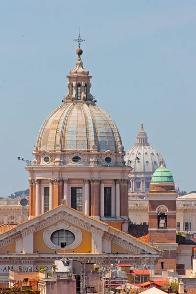 Vista sopra il centro di Roma — Foto Stock