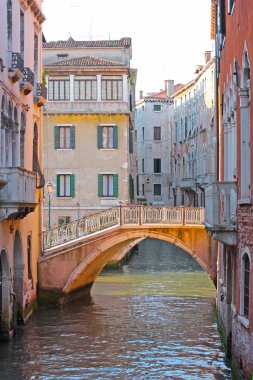 Canals in Venice, Italy clipart