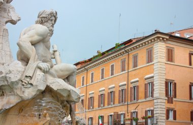 Piazza Navona 'daki çeşme