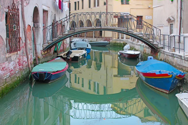 在意大利威尼斯运河 — 图库照片