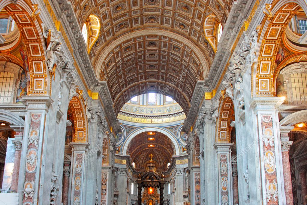 Basilica interior — Stock Photo © Alexandra Lande #5757650