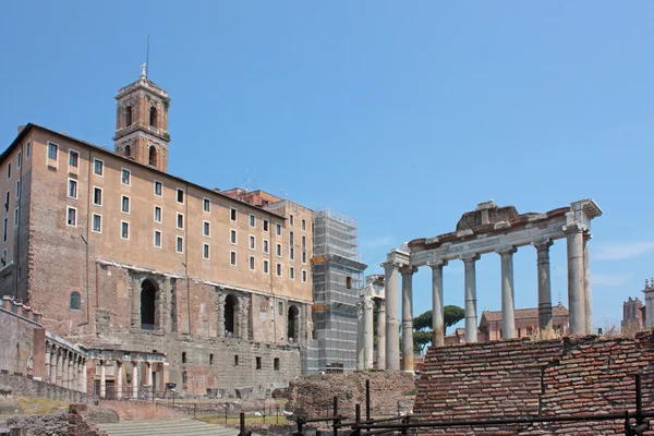Das römische forum — Stockfoto