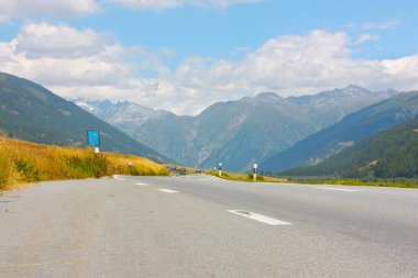 dağlarda