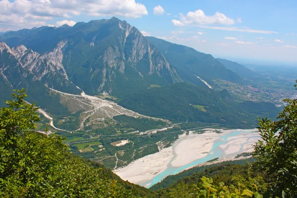Красивий краєвид Альпи — стокове фото