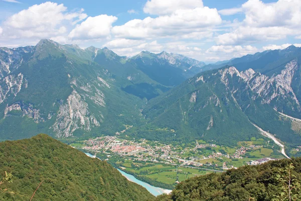 Beautiful landscape of Alps Stock Photo