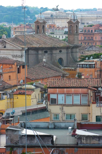 Zobacz wyżej centrum Rzymu — Zdjęcie stockowe