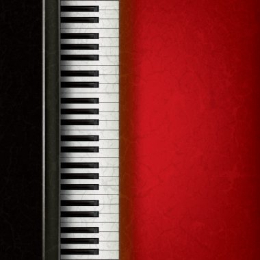 piyano ile soyut müzik arka plan