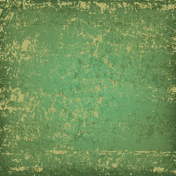 Fondo verde grunge abstracto — Vector de stock