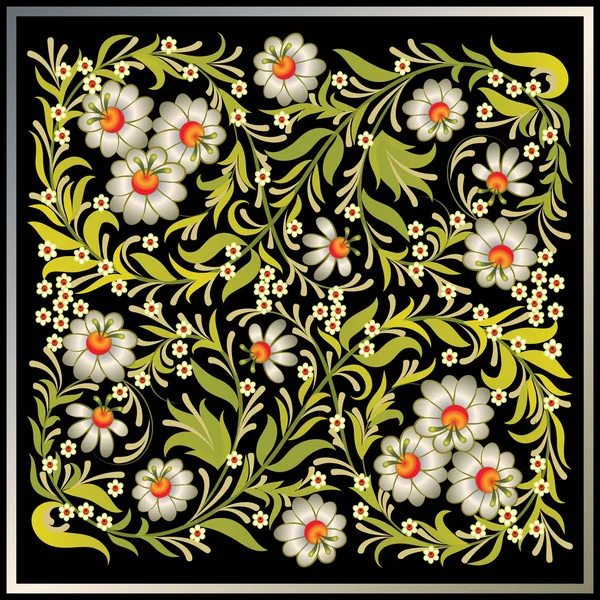 Abctraegrand фон с цветочным оттенком — стоковый вектор