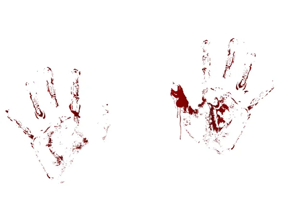 Mains sanglantes — Image vectorielle