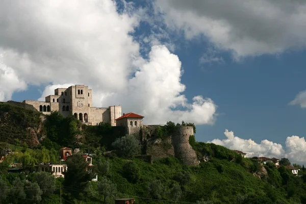 Замок у Kruje, Албанія — стокове фото