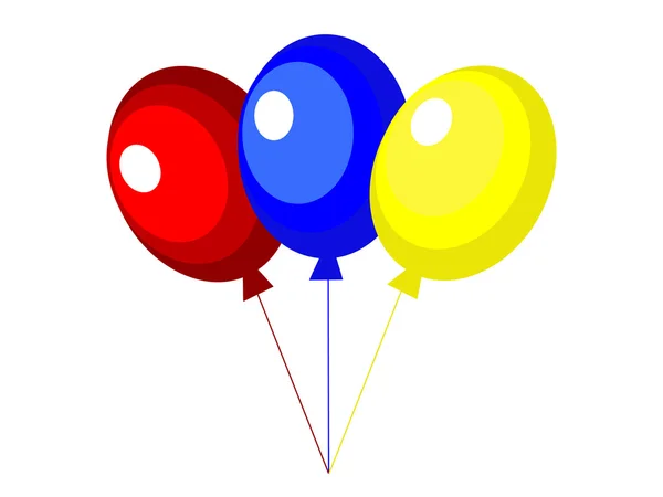 Ballons de fête — Image vectorielle