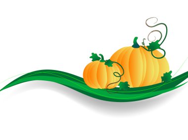 Pumpkins concept clipart